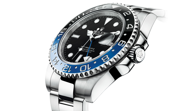 ROLEX|ブルー&ブラックのベゼルが眩しい「GMT マスターII」