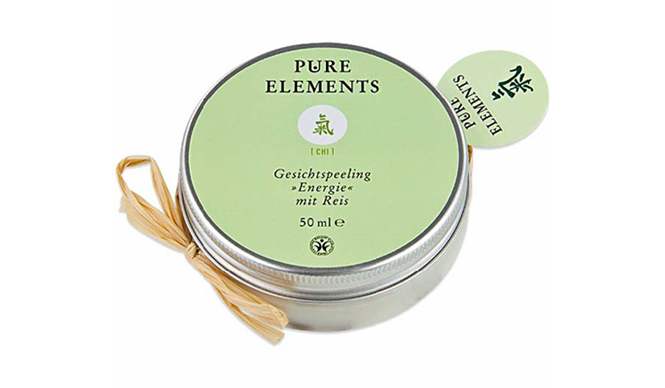PURE ELEMENTS|天然の植物オイル×お米のフェイス・スクラブ登場