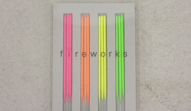 method|fireworks新作「お祝いの席に添える花火」