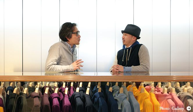 LOOPWHEELER｜LOOPWHEELER×RUMORS special edition hoodie