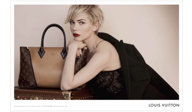 LOUIS VUITTON｜新ミューズにミシェル・ウィリアムズを起用