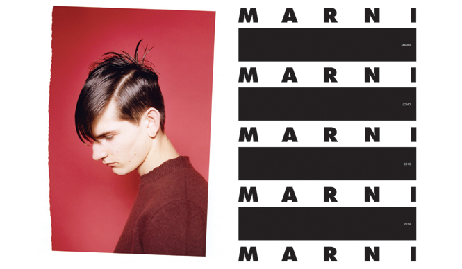 MARNI|2013-14秋冬メンズコレクションのイメージブックを発売