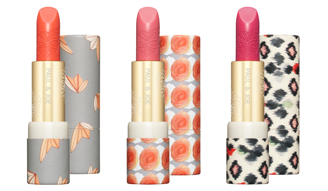 PAUL & JOE BEAUTE|一瞬にしてプリンセスのくちびるに。秋冬限定ヴィヴィッドカラー