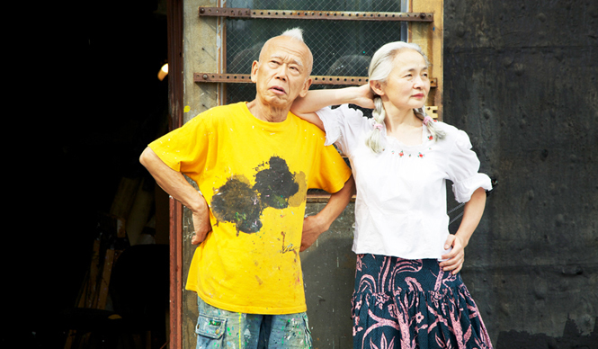 INTERVIEW|アーティスト 篠原有司男、乃り子夫妻インタビュー