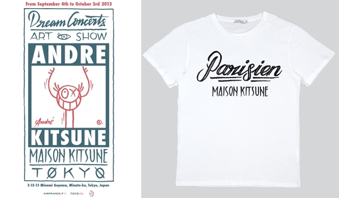 Maison Kitsuné｜アンドレ・サレヴァのエキシビションを開催