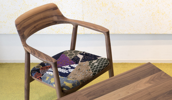 maruni|HIROSHIMAとミナ ペルホネンのコラボの椅子 誕生