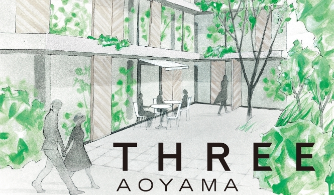 THREE|スパ、カフェを併設する待望の路面店「THREE AOYAMA」オープン