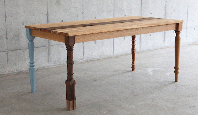 ACME FURNITURE｜陶器の修復方法にインスパイアされた家具