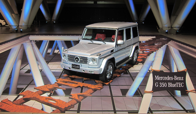 クリーンディーゼルモデル「G 350 BlueTEC」を追加｜Mercedes-Benz