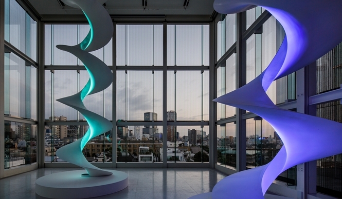 ART|エスパス ルイ・ヴィトン東京で森万里子『Infinite Renew』展