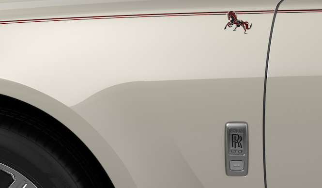 甲午をモチーフにしたビスポークのゴースト|Rolls-Royce
