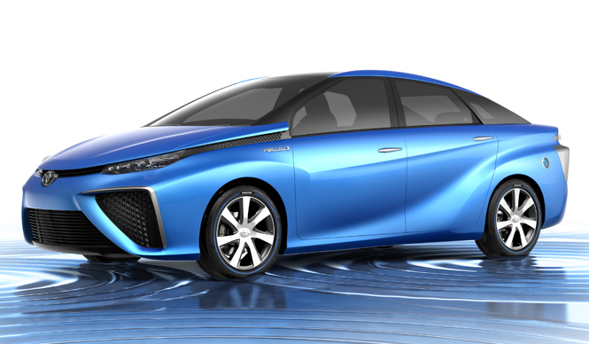 東京モーターショーで次世代燃料電池車を世界初披露|Toyota