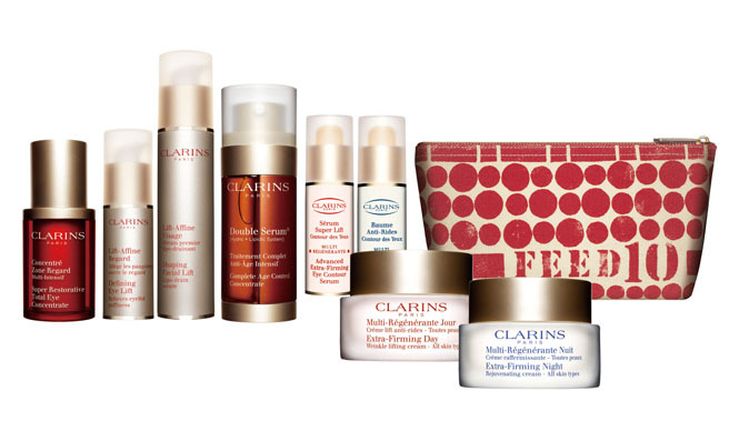 CLARINS|エイジングケア製品購入で「FEEDオリジナルポーチ」プレゼント
