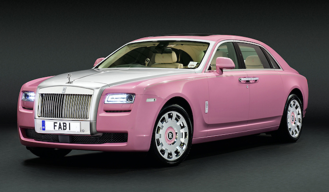 ピンクのロールスをクラシックモーターショーに出展|Rolls-Royce