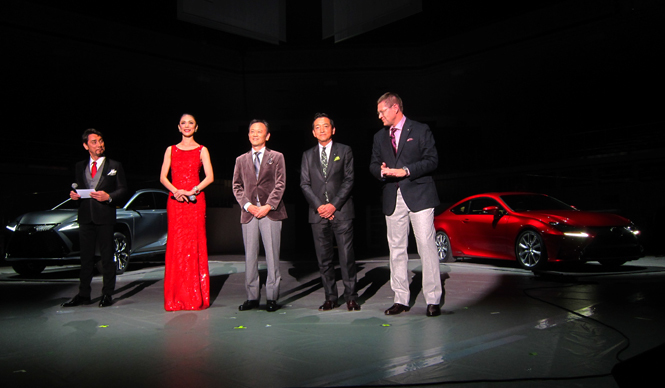 新型クーペ「RC」をひとあし先にお披露目｜Lexus