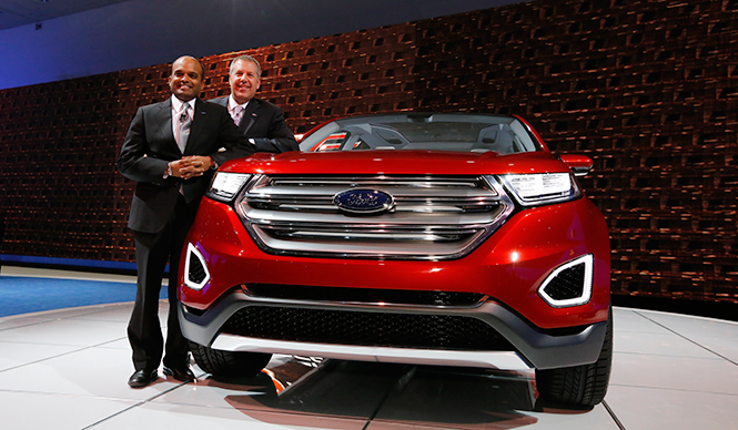 フォード エッジ コンセプトを発表｜Ford