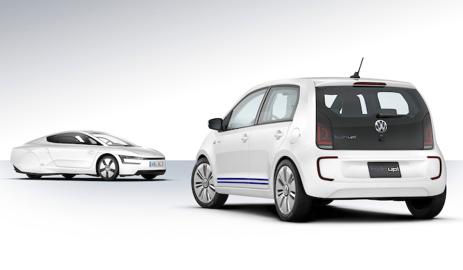 ハイブリッドでリッター90.9kmを実現するup!｜Volkswagen