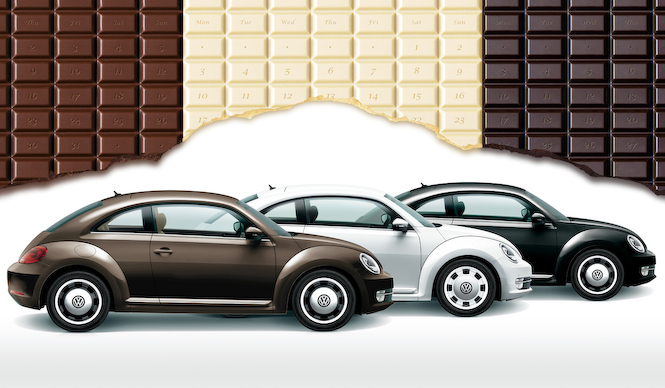 ザ・ビートルにチョコをイメージした特別限定車|Volkswagen