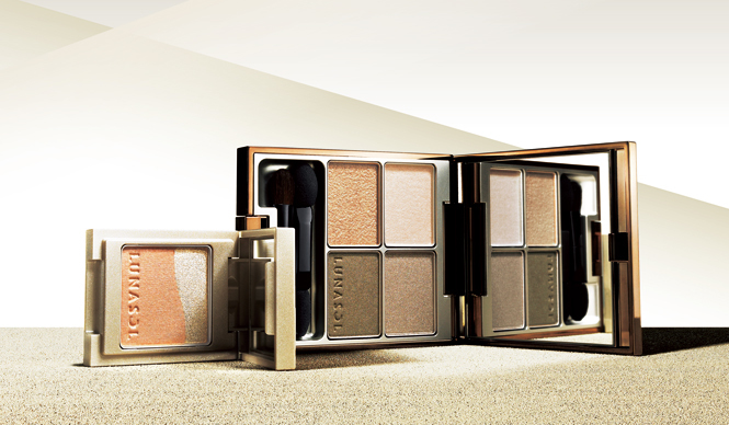 LUNASOL｜質感で見せる進化したワントーンメイク、“砂景浄化”