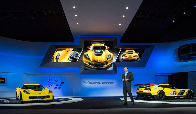 シボレー コルベットZ06とC7.Rを同時発表|Chevrolet
