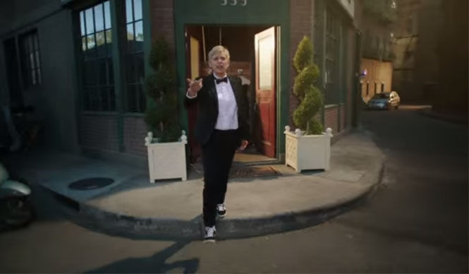 SAINT LAURENT｜今年の司会者はエレン・デジェネレス