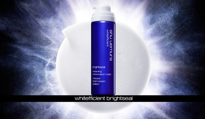 shu uemura｜心地よい美白の泡。クリアな素肌へ導く炭酸マスク