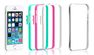 TUNEWEAR｜工具いらずで最大27通り iPhone 5s/5用メタルバンパー