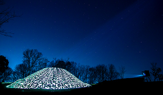 EVENT｜国内初！　古墳でプロジェクションマッピング