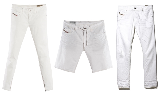 DIESEL｜この春注目のホワイトデニムが続々登場