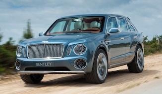 ベントレーのSUV、その片鱗を見せる|Bentley