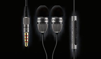 ATOMIC FLOYD｜チタン製の新型フラッグシップイヤフォン誕生