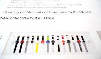 Q&Q|光発電ウォッチ「Q&QSmileSolar」日本デビュー