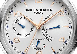 BAUME & MERCIER|クラシックなテイスト際立つレトログラードモデル