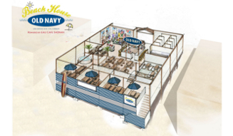 EVENT｜江ノ島片瀬西浜海岸にオールドネイビーのビーチハウスが夏季限定オープン