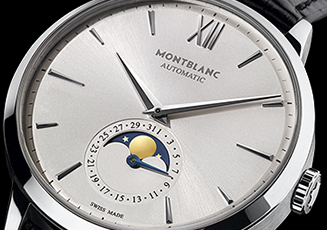 MONTBLANC|飽きのこないシンプルムーンフェイズ