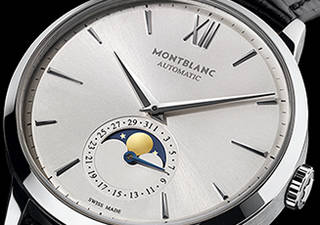 MONTBLANC｜飽きのこないシンプルムーンフェイズ