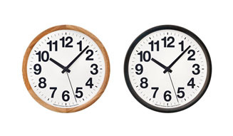 Lemnos｜角田陽太デザイン掛時計「Clock A / Clock B」