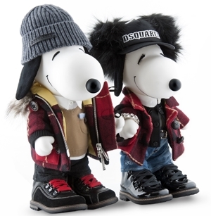 DSQUARED2｜ディースクエアードの服を着たスヌーピー＆ベルが登場