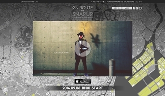 EN ROUTE｜「アンルート」が街中でファッションショーを開催