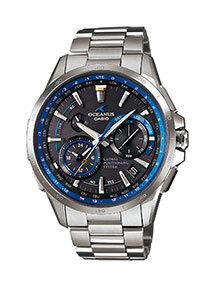 GPSと電波によるハイブリッド時刻取得システム搭載した|CASIO OCEANUS
