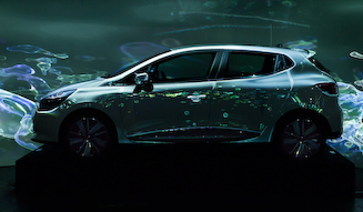 Renault｜ルノーの新デザインをプロジェクションマッピングで表現