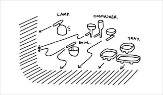 PATIO PETITE｜nendoが手がけた「sudare」コレクション