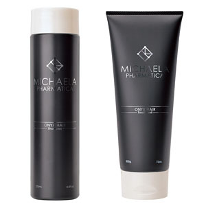 力強い男の髪のためのミカエラファーマティカ「オニキスヘアライン」｜MICHAELA PHARMATICA