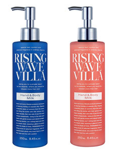 「ライジングウェーブ ヴィラ」から、男性の肌にうるおいを与える保湿ミルク「ハンド＆ボディミルク」が登場｜FITS Corporation
