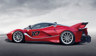 サーキット専用モデルFXX Kを公開|Ferrari