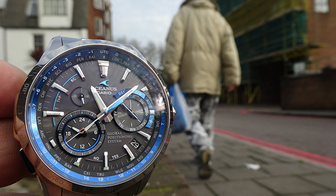 GPSハイブリッドウォッチ「カシオ オシアナス」を海外で検証|CASIO OCEANUS