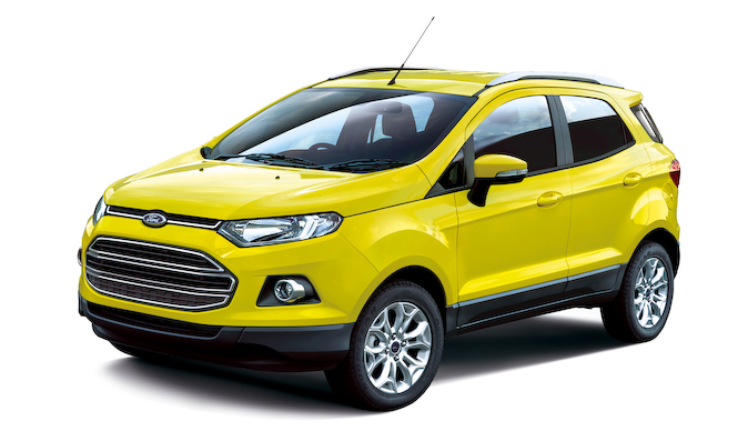 鮮やかなイエローを纏うエコスポーツの特別仕様車|Ford