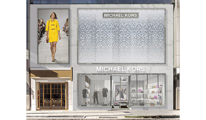 マイケル・コースが国内最大の旗艦店が今秋、銀座にオープン｜MICHAEL KORS