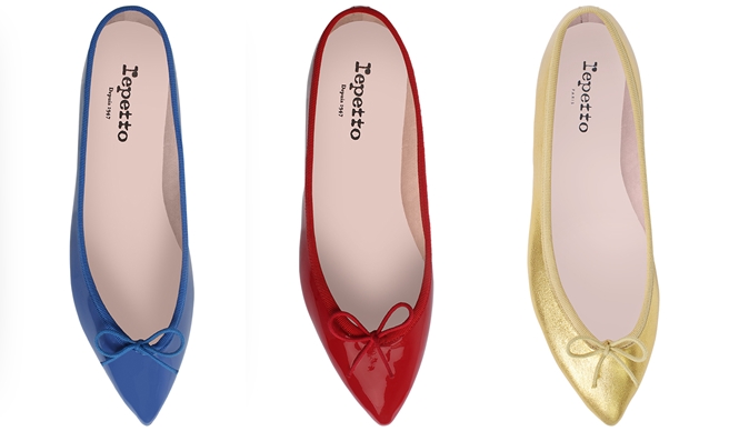 レペット初、ポインテッドトゥのバレリーナシューズが登場｜Repetto 