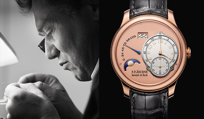 孤高の時計職人F.P.ジュルヌが2015年の新作発表｜F.P.JOURNE